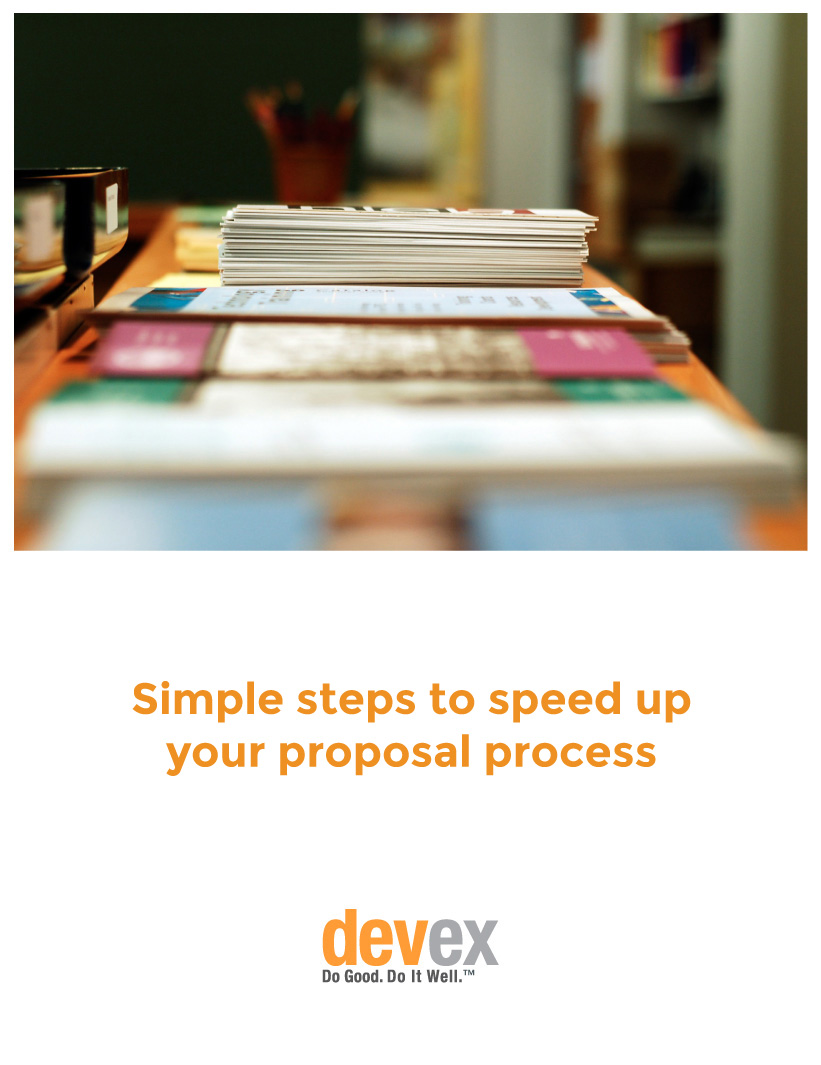 How to simplify your proposal process